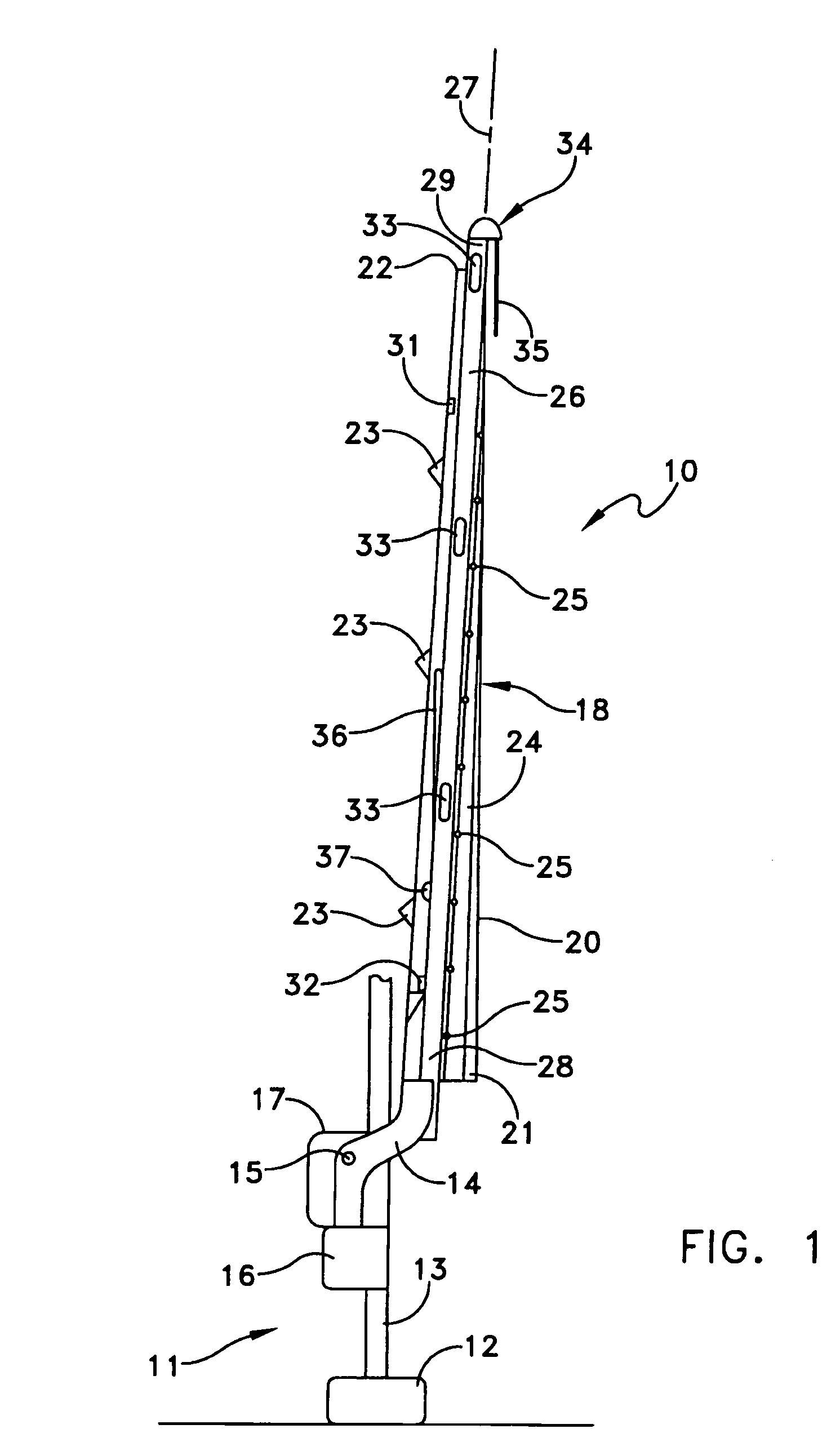 Apparatus for controlling traffic flow along a pathway