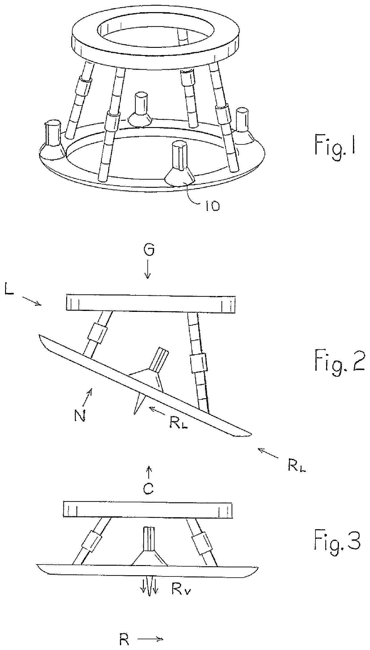 Mobile base anchoring device (MOBAD)