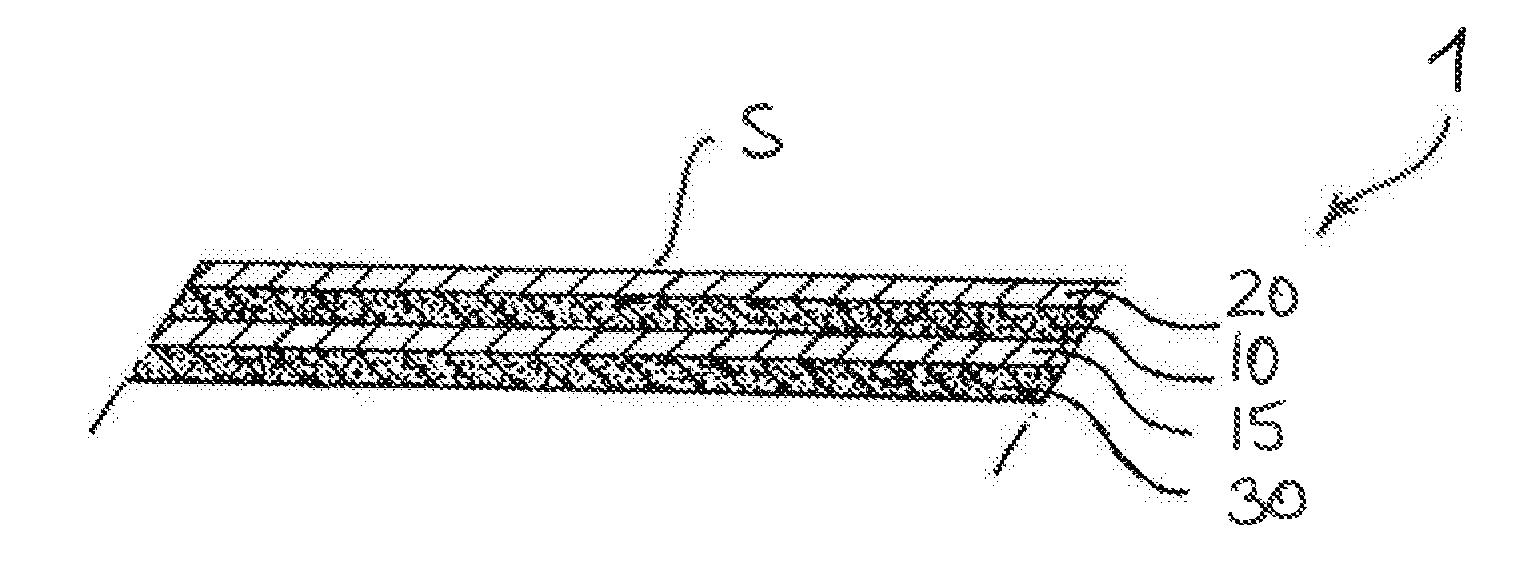 Water proofing membrane, and a method for making a water proofing membrane