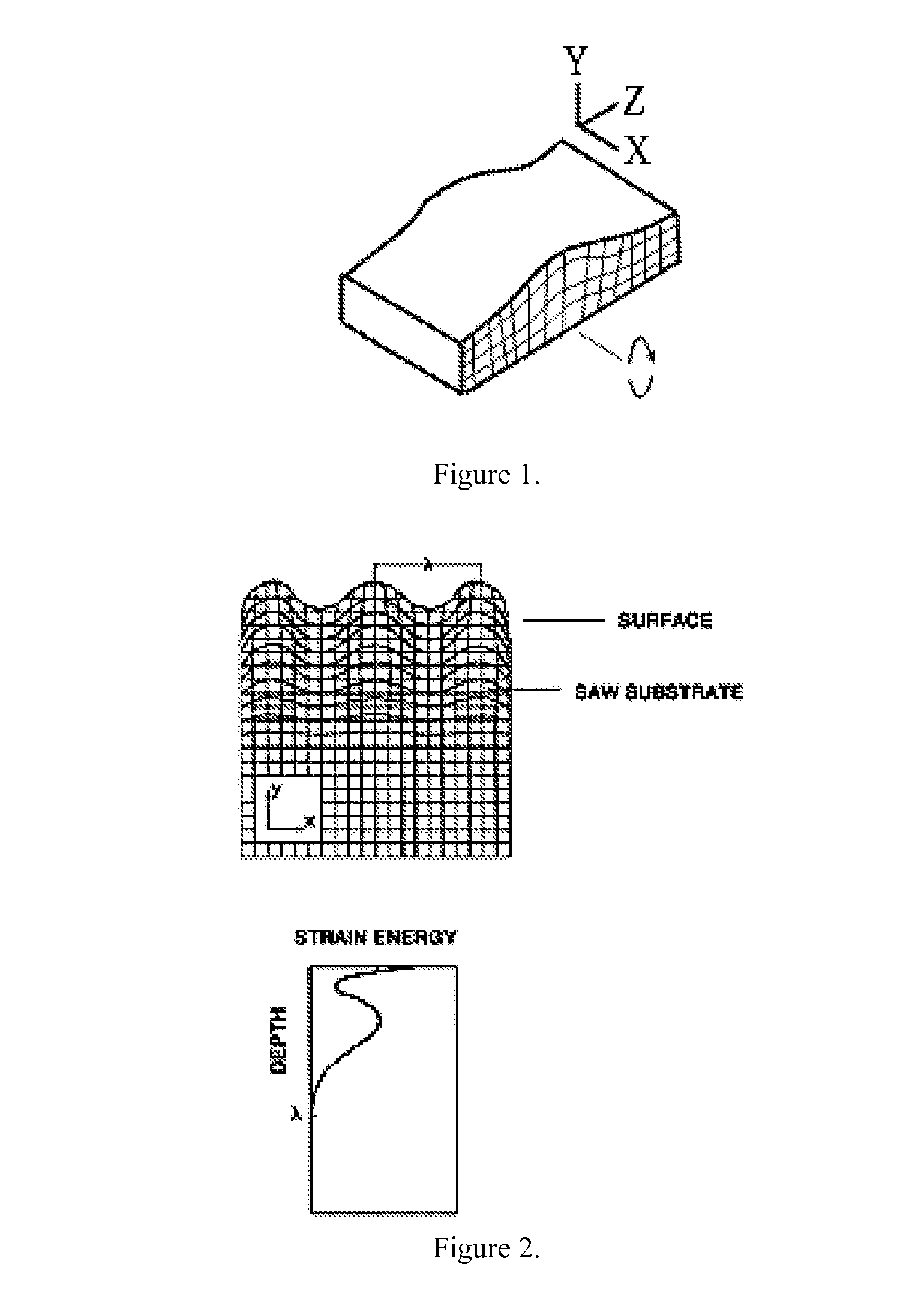 Microcavity enhanced surface acoustic wave devices