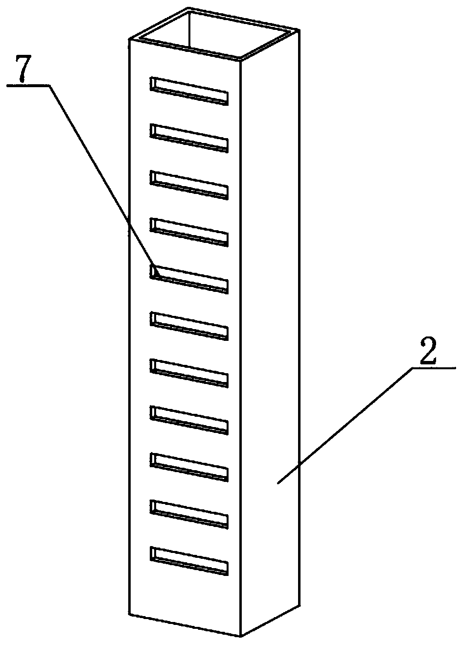 Modularly-assembled artificial light seedling raising frame