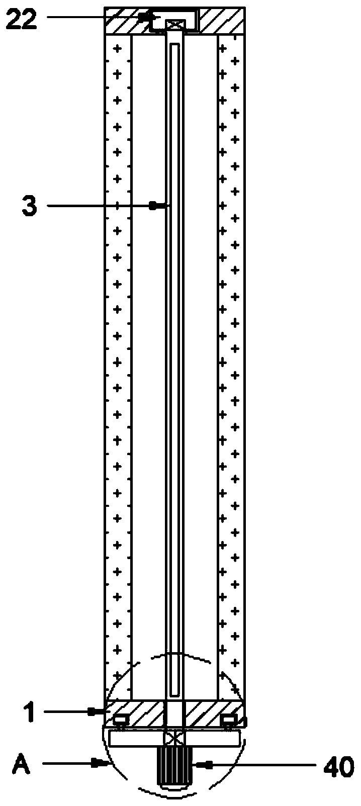 Multi-module angle-adjustable matrix built-in vehicle-mounted glass power generation device