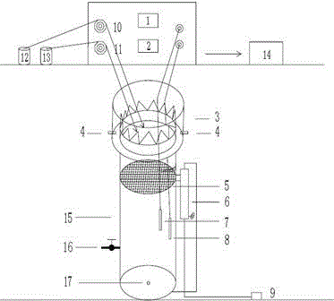 Aerobic granular sludge system construction and operation method for treating culture biogas slurry