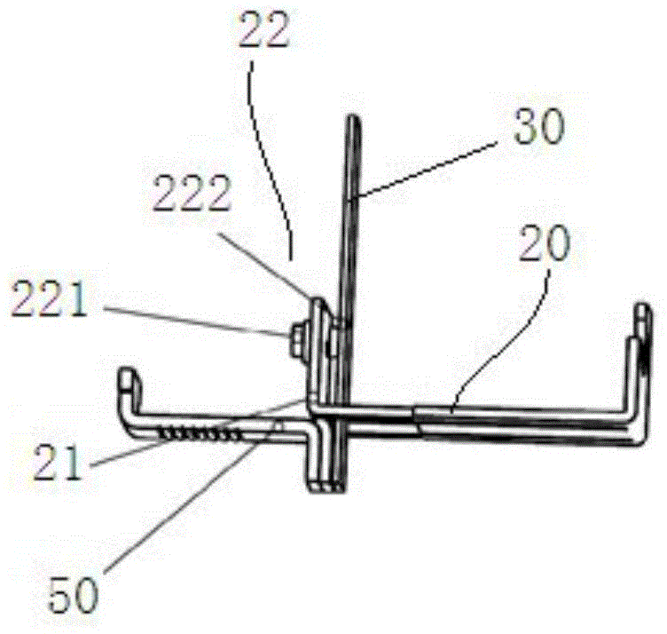 A thermal trip adjustment component