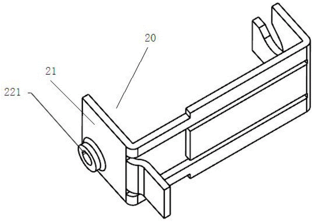 A thermal trip adjustment component