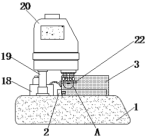 Chemical mechanical polishing device with protection function