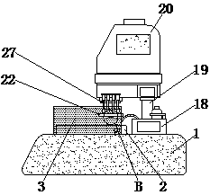 Chemical mechanical polishing device with protection function