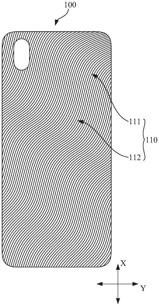 Shell surface treatment process, shell and mobile terminal