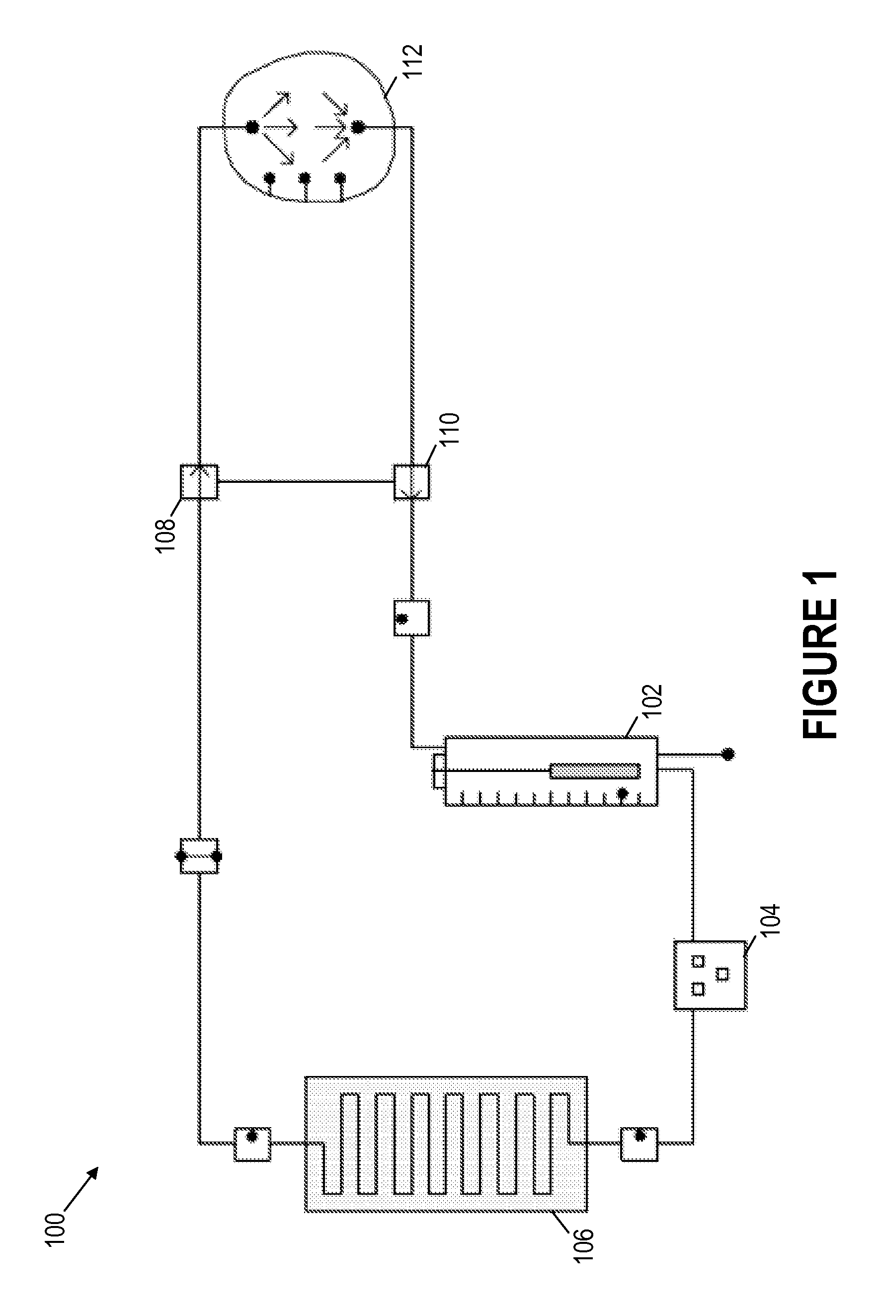 System and method for regulating the temperature of a fluid injected into a patient