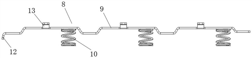 Braking mechanism for preventing roller from flying off engine