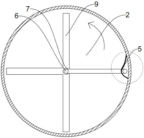 Assistant melting mechanism of cylinder dyeing machine