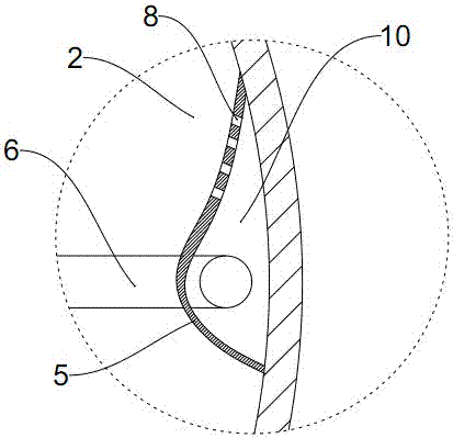 Assistant melting mechanism of cylinder dyeing machine