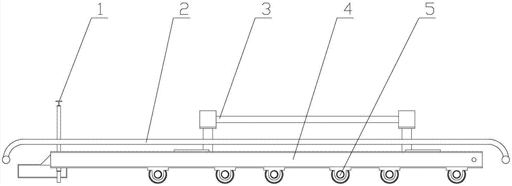 Multifunctional horizontal adjusting loading platform