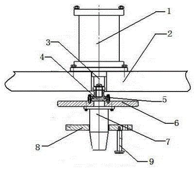Work piece press fitting mechanism