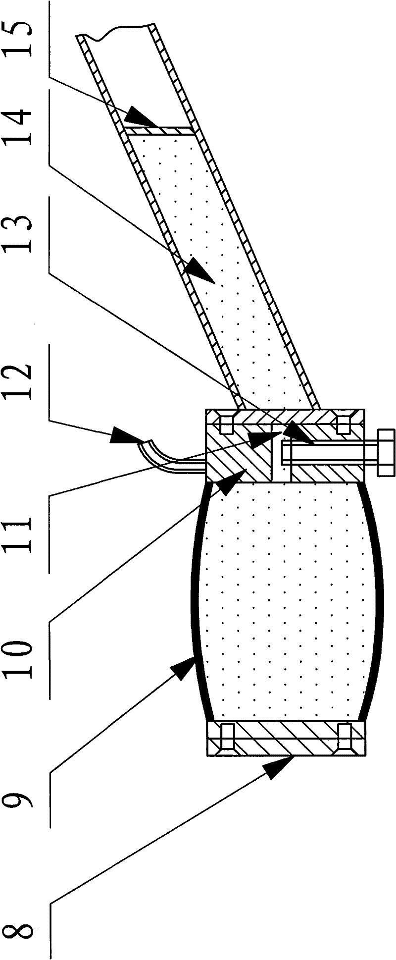 Air spring bicycle vibration damping method with additional air chamber and bicycle
