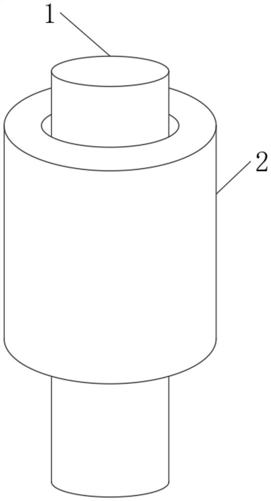 Welding rod cooling device based on rotary welding technology and using method