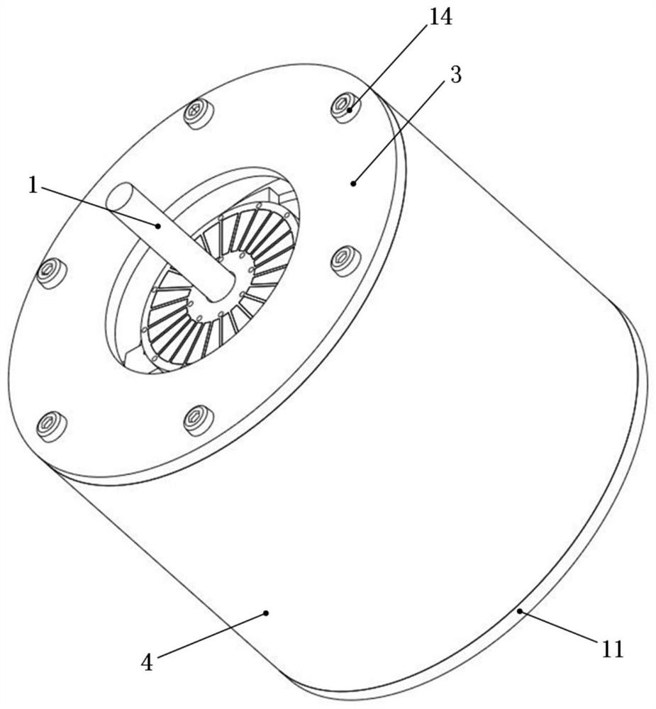 A high-stability three-degree-of-freedom motion motor