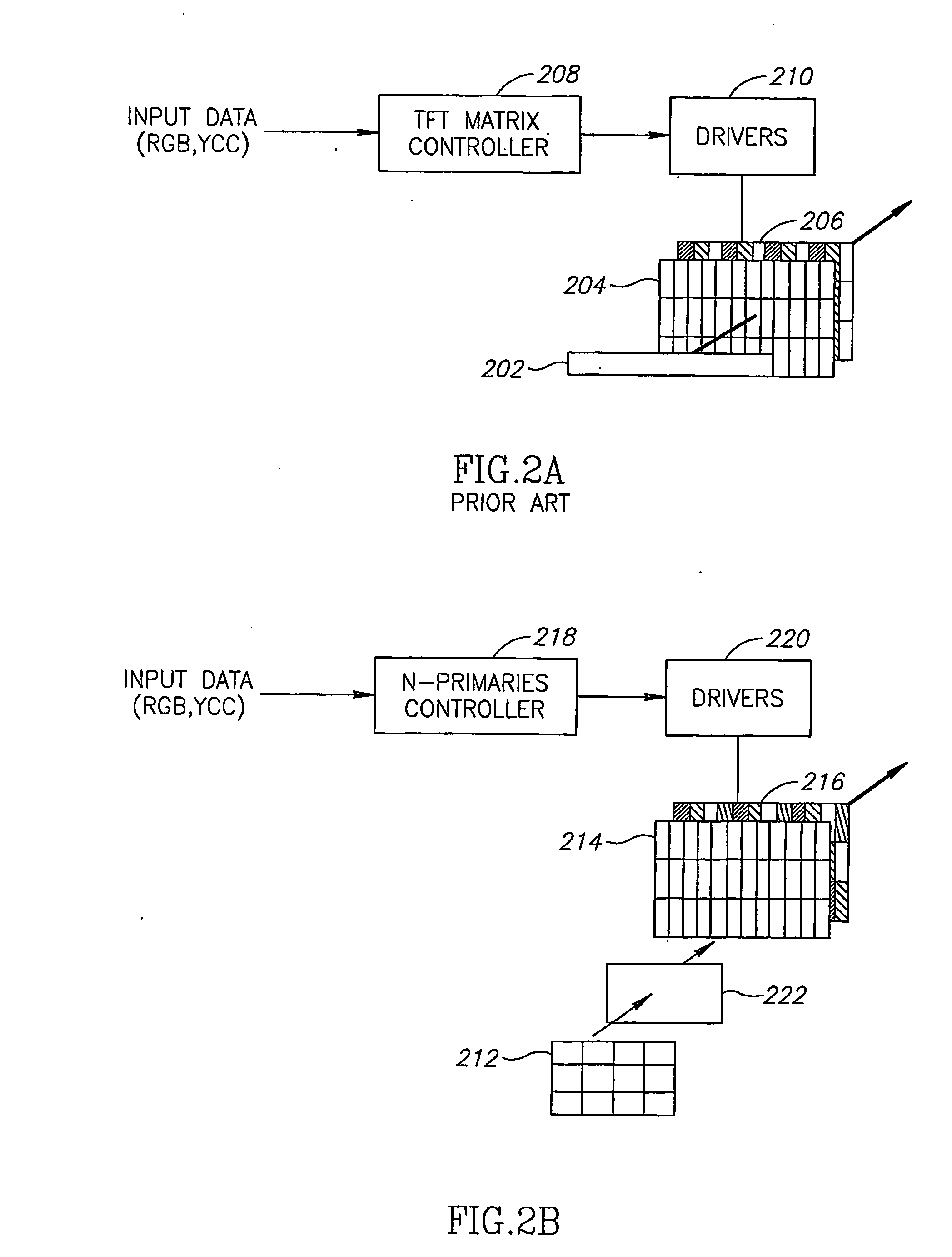 Multi-primary display with spectrally adapted back-illumination