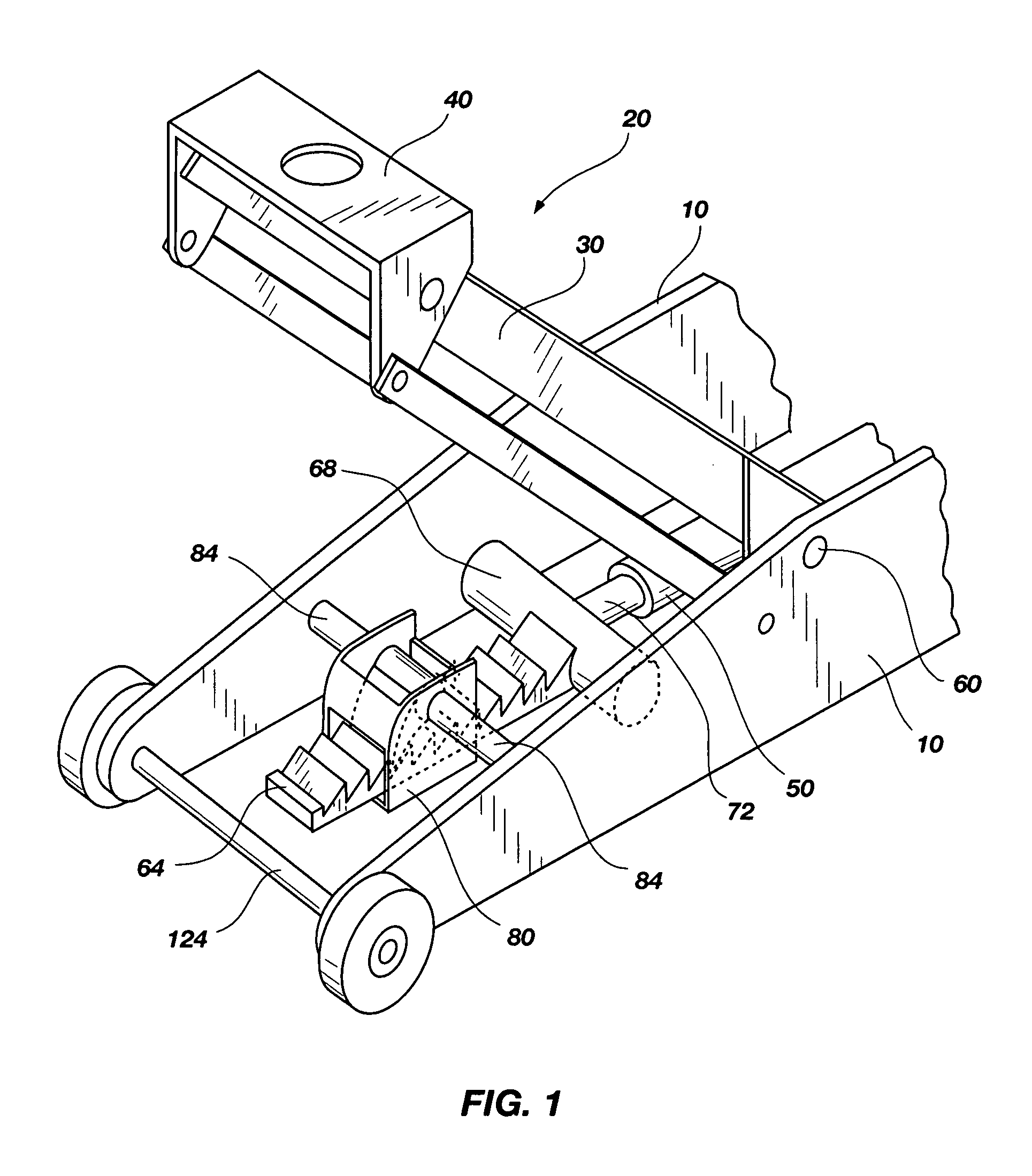 Hydraulic Jack with locking mechanism