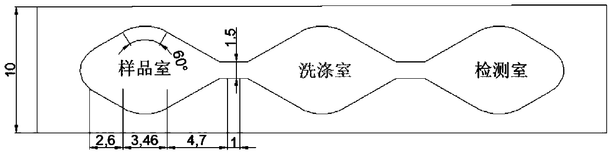 A kind of aflatoxin b1 immune rapid detection device and detection method