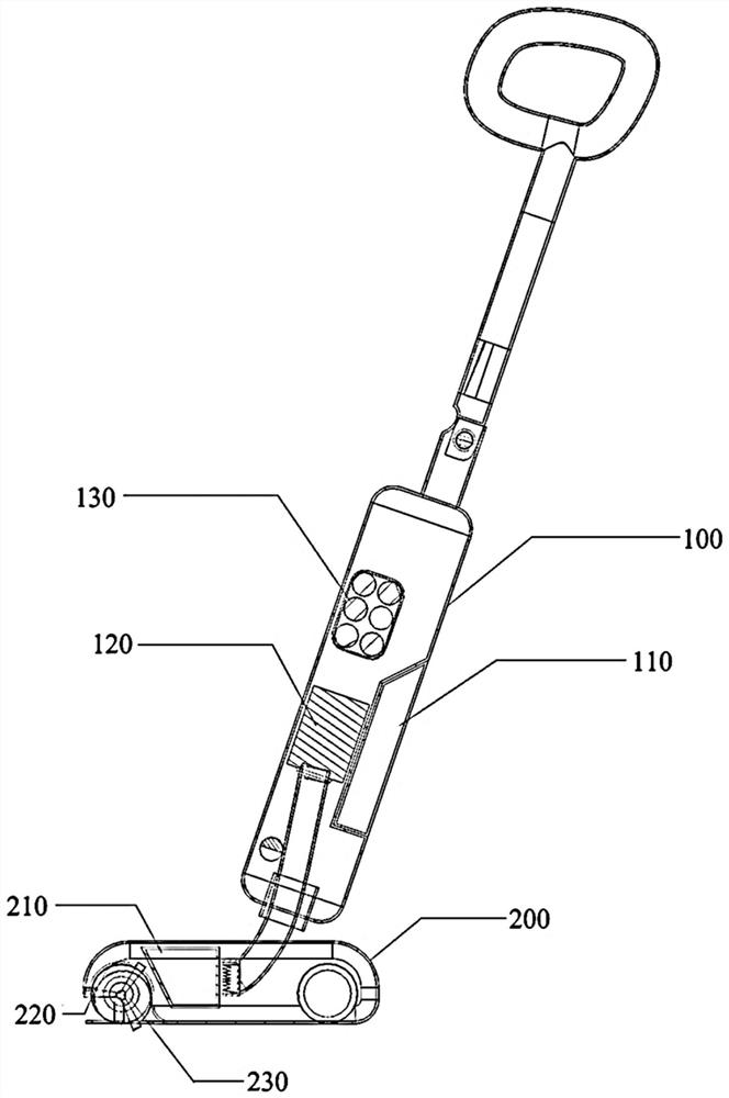 Ground cleaning equipment