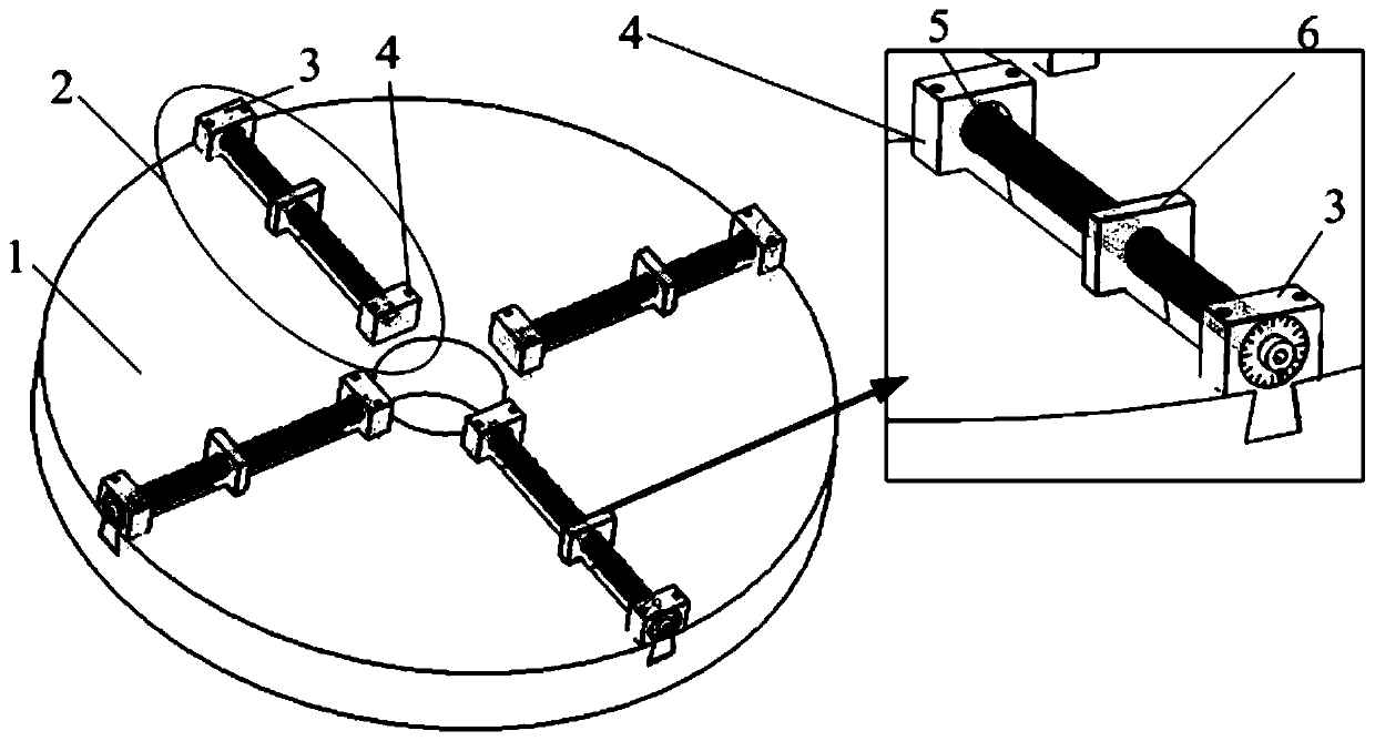 Device and method for fast counterweight adjustment of rotating machinery dynamic balance