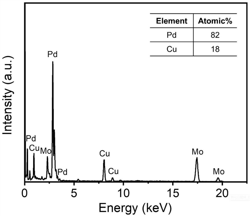 Carbon dioxide electroreduction catalyst with high formic acid selectivity and preparation method thereof