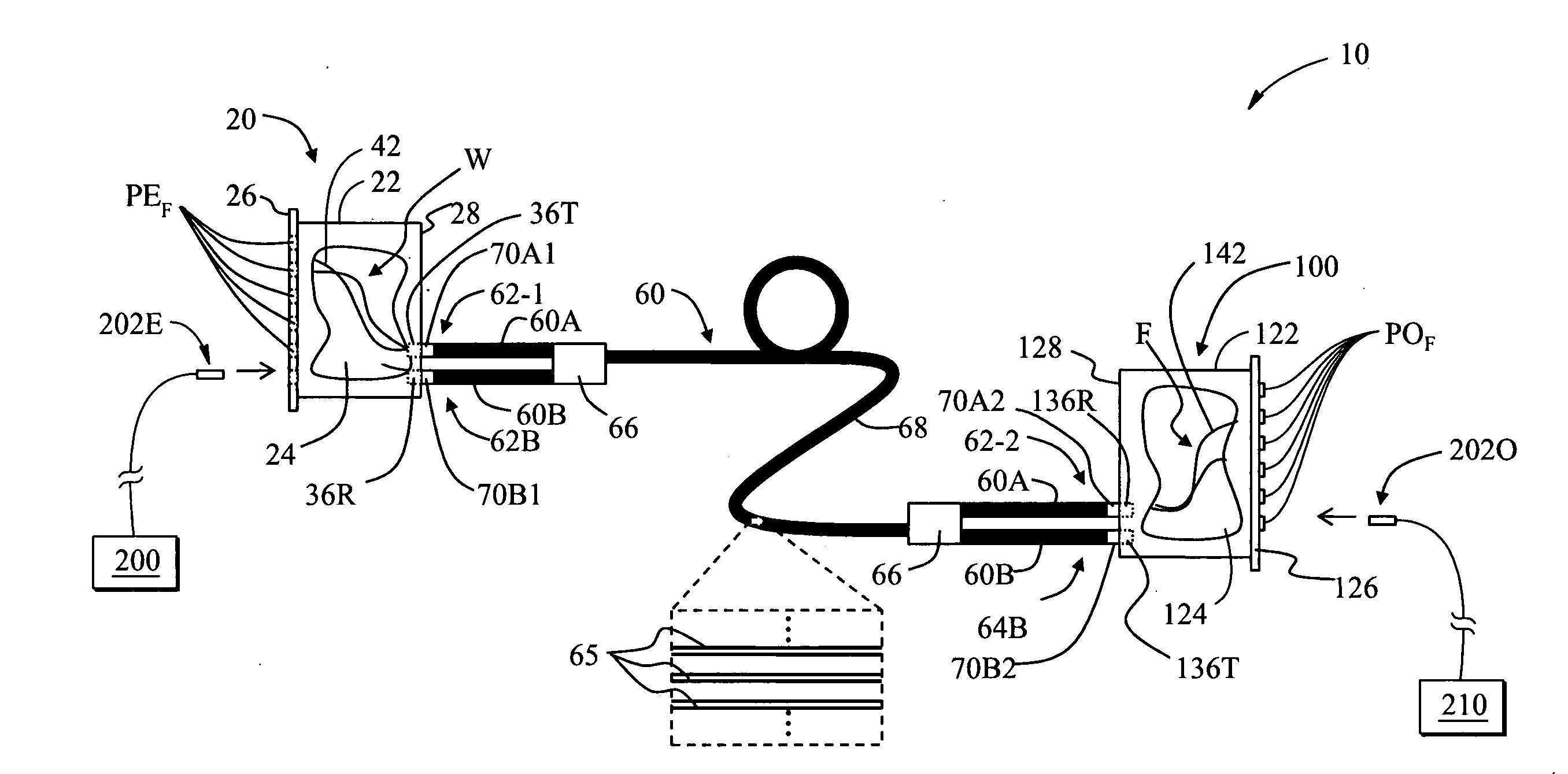 Optical interconnection modules for hybrid electrical-optical networks