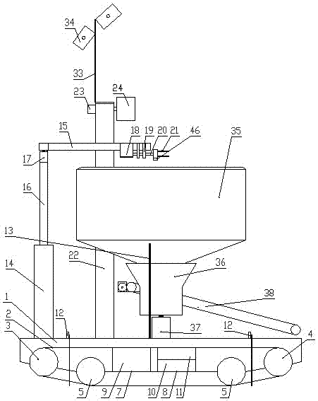 Granary Fumigation Dosing Robot and Dosing Method