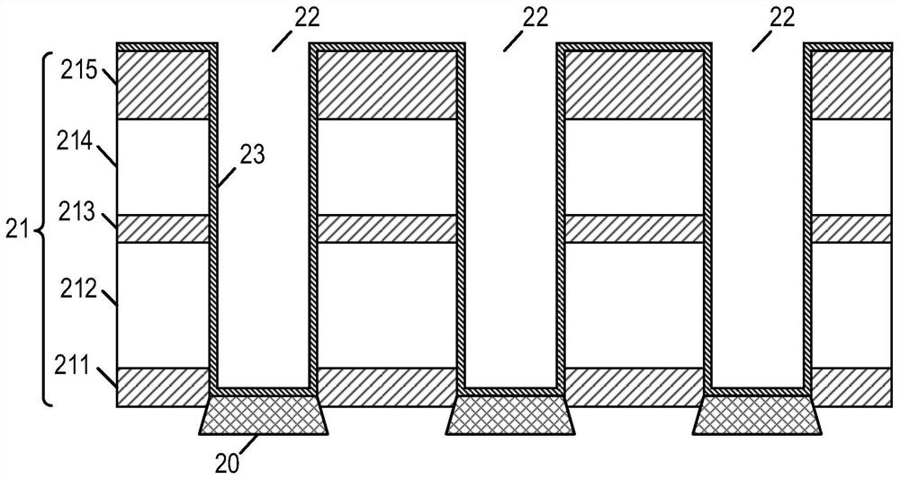 Double-sided capacitor structure and forming method thereof