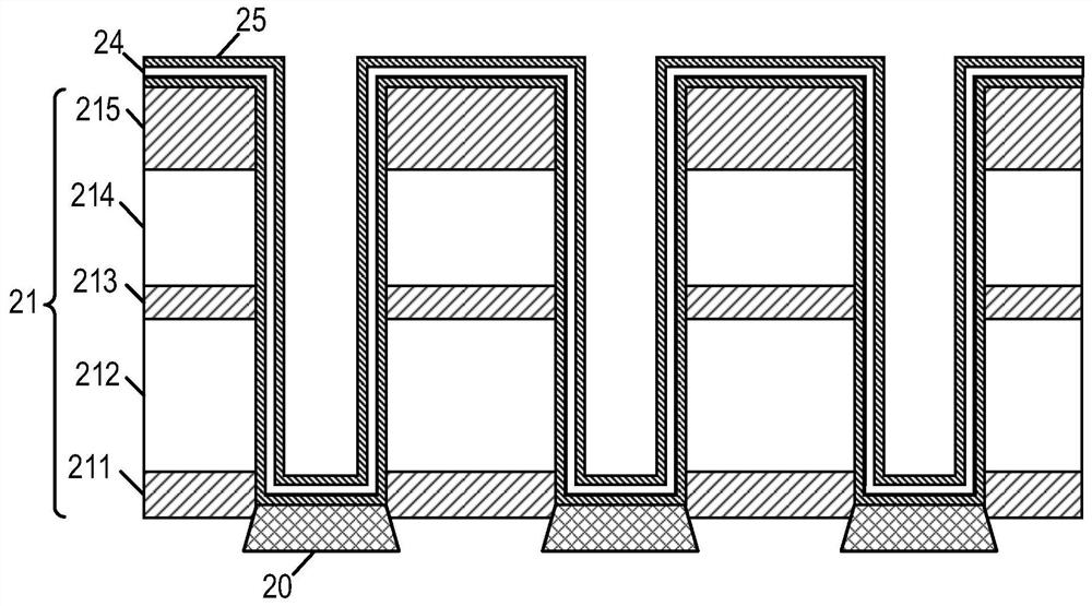 Double-sided capacitor structure and forming method thereof