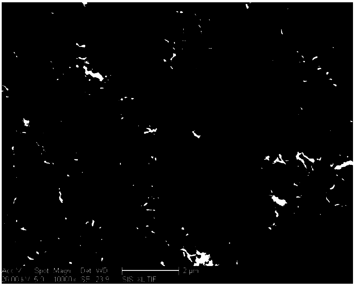 A method for preparing porous graphene microbeads using high-speed stirring technology