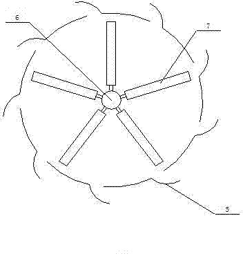 Rotary insect killing device