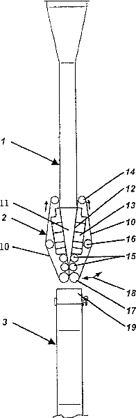 Method for pressing plasma in presser and device thereof