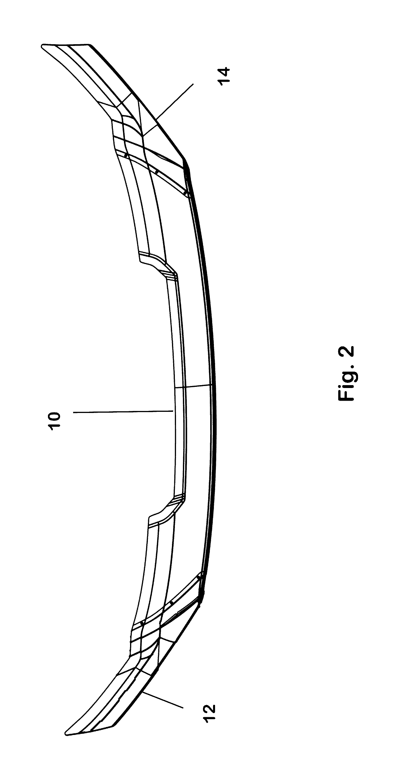Interlocking multipiece vehicle front end protective device