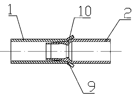 Preparation method of welded joint of aluminum pipes
