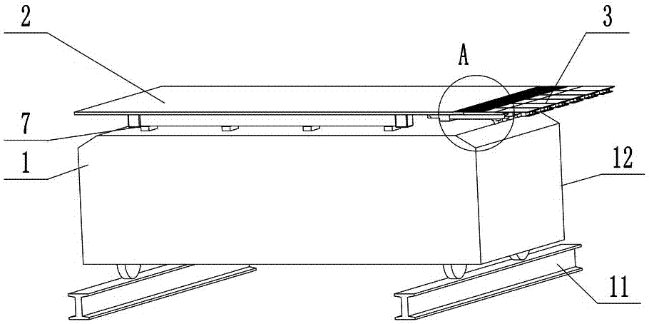 A feeding and discharging robot