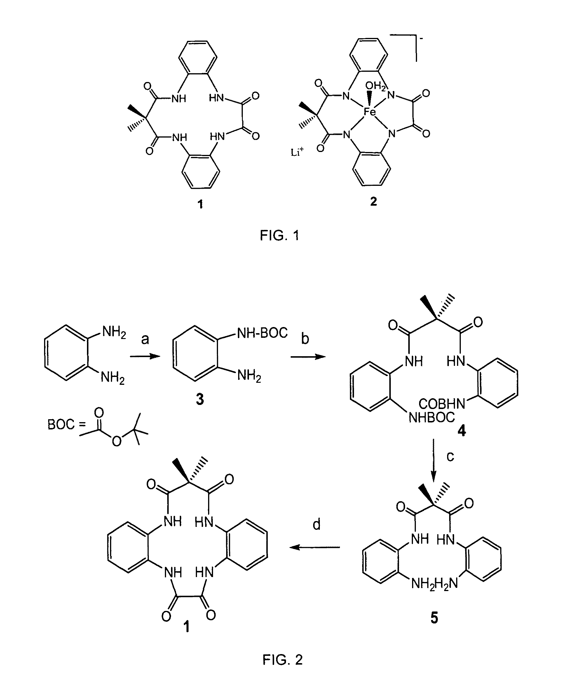Method of synthesis of tetradentate amide macrocycle ligand and its metal-complex