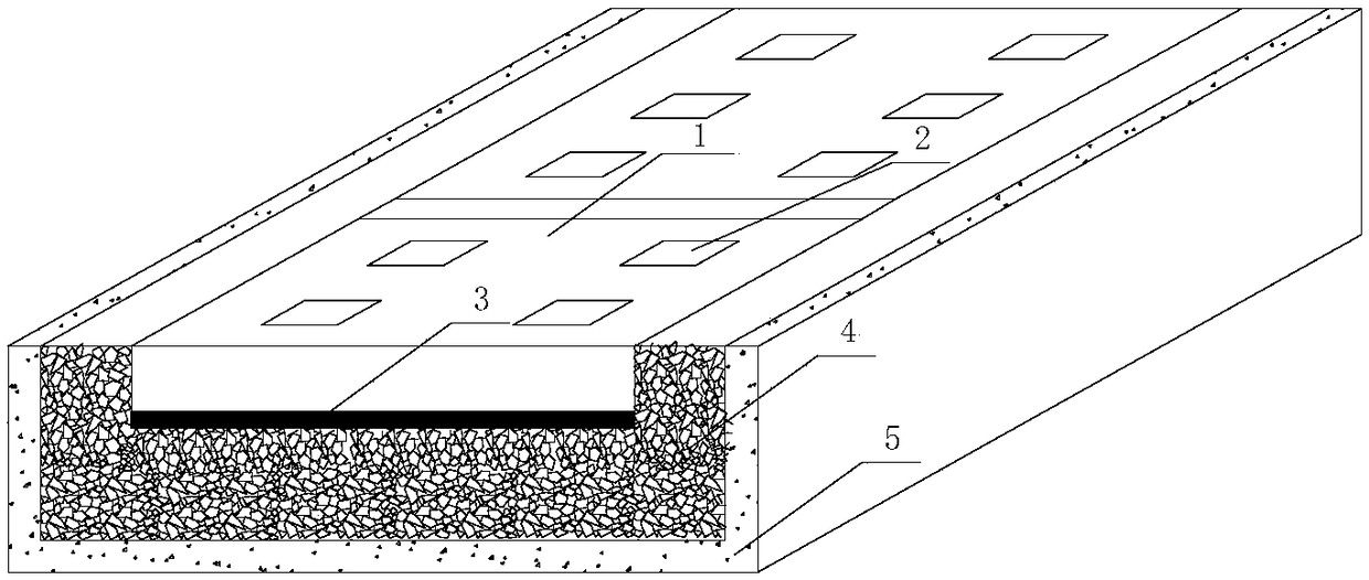 Ballast and ballastless combined track structure laying method