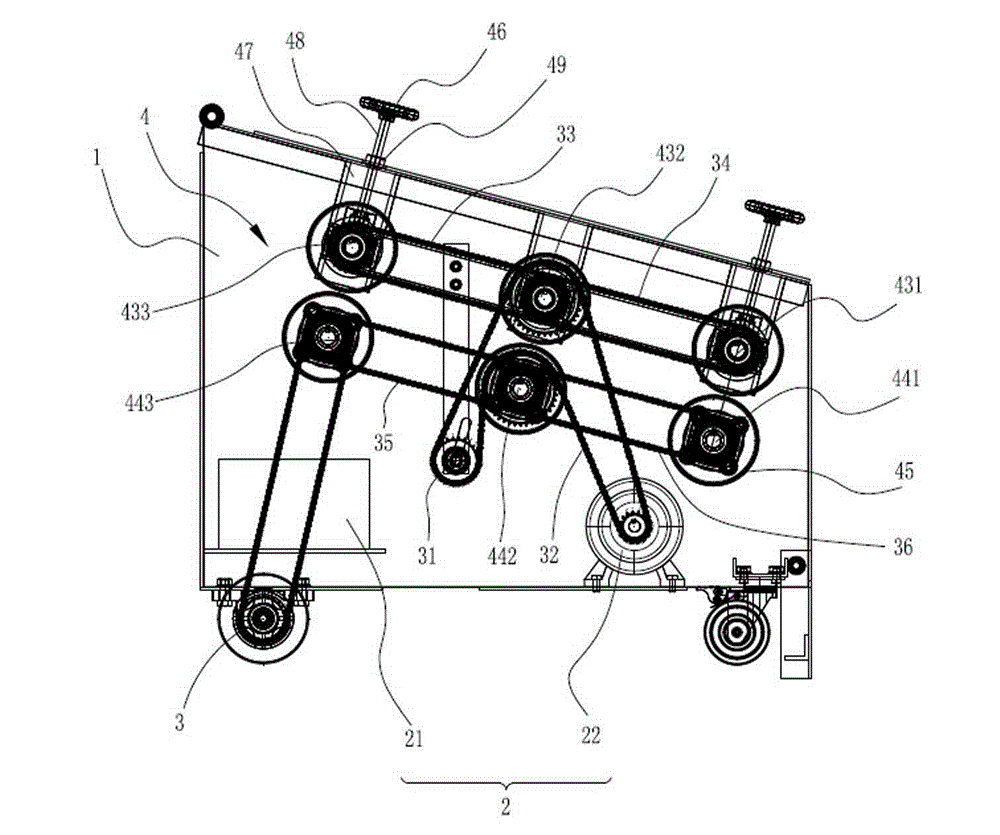 Fully-automatic tractor used for small cables