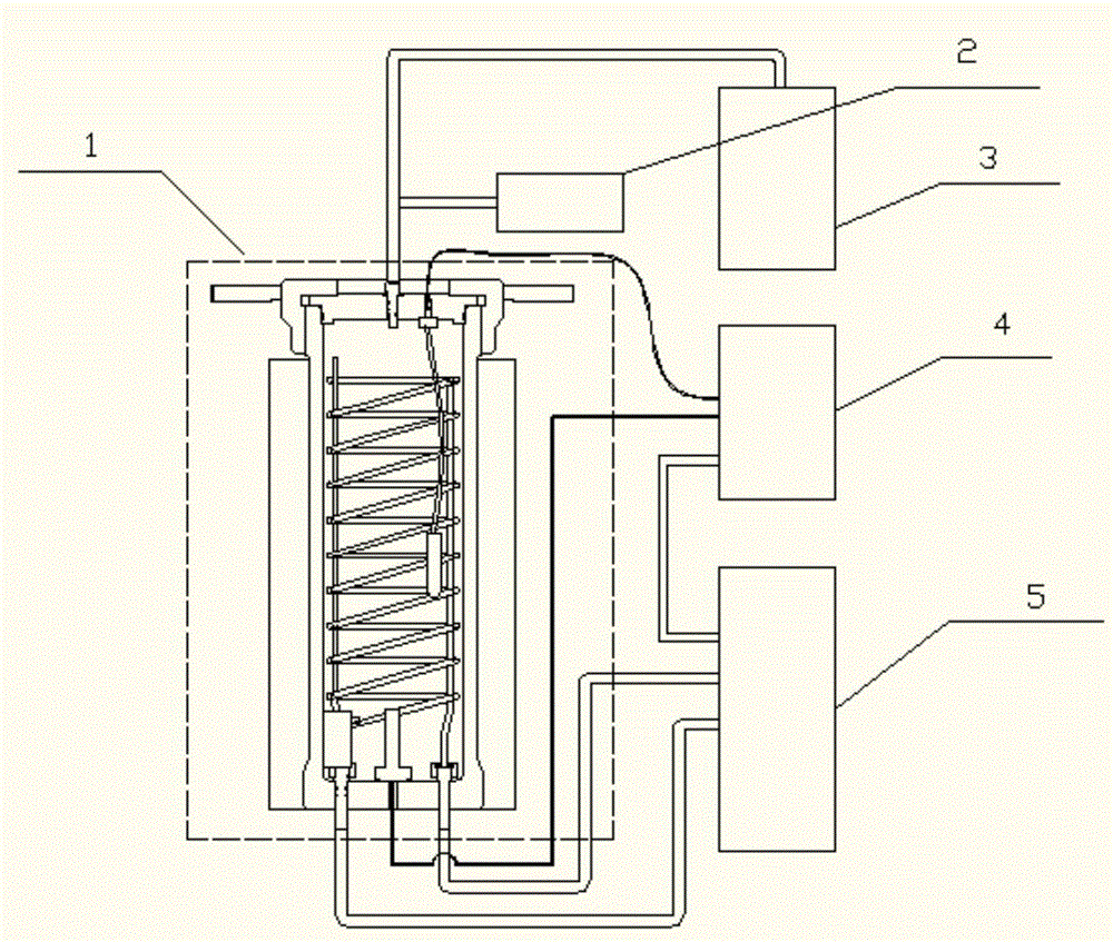 Ocean temperature and pressure environment simulation device and ocean temperature and pressure environment simulation method