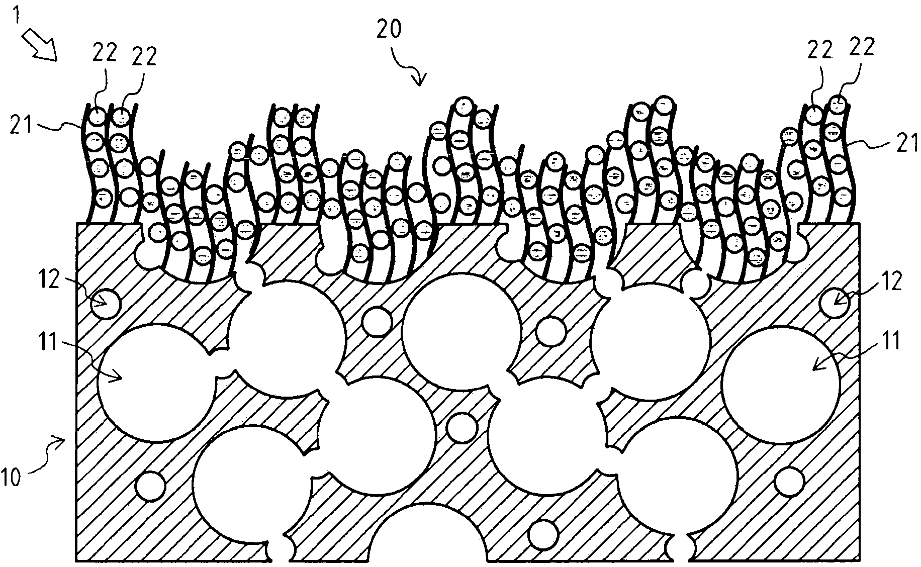 Porous body and method for producing same