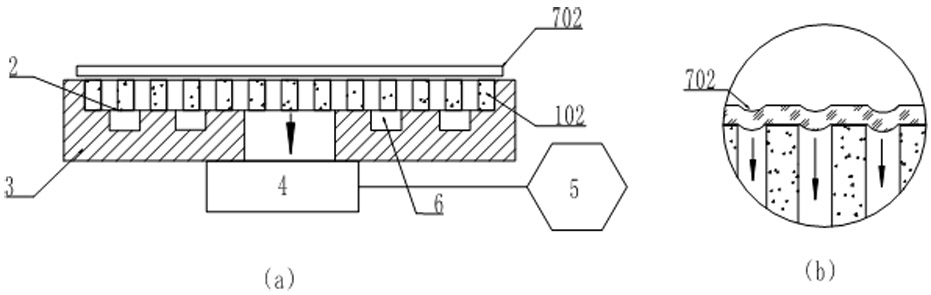 Porous vacuum chuck and preparation method thereof