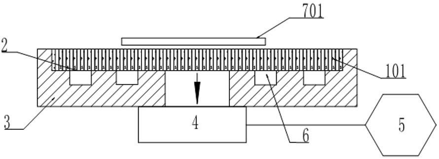 Porous vacuum chuck and preparation method thereof