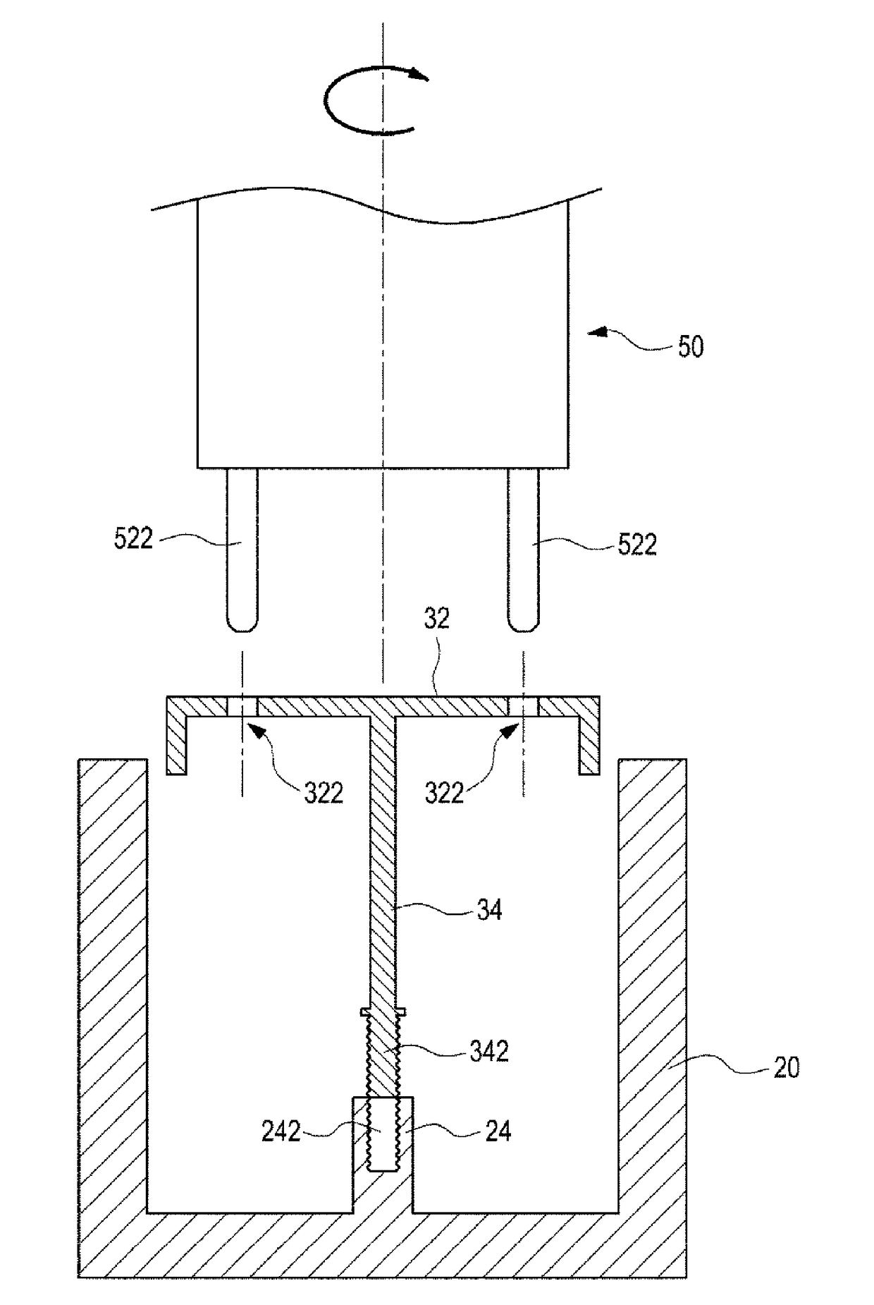 Radio frequency filter having cavity structure