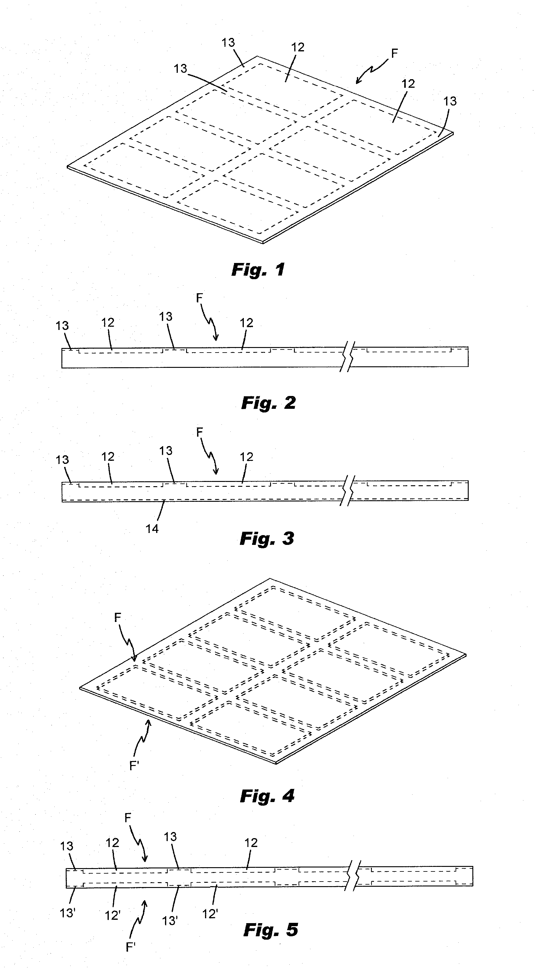 Glass substrate having a patterned layer of compressive stress on a surface thereof