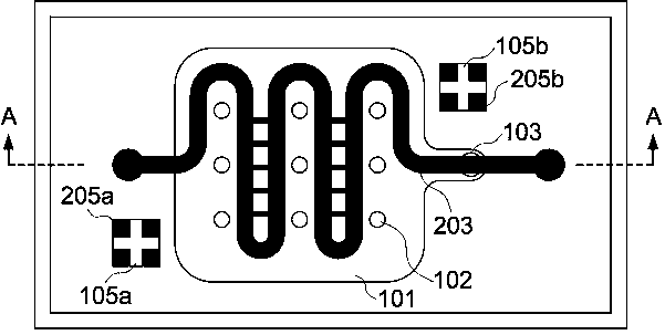 A device for gas removal in microfluidic channels