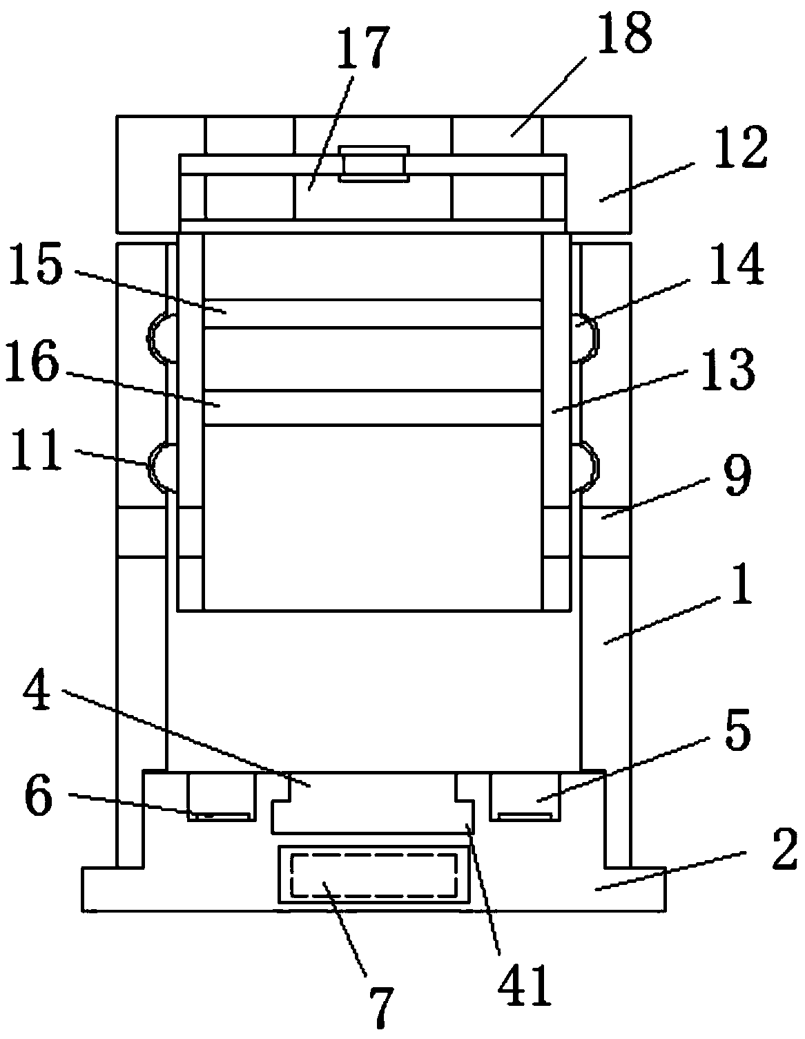 Temperature-controlled moxibustion box