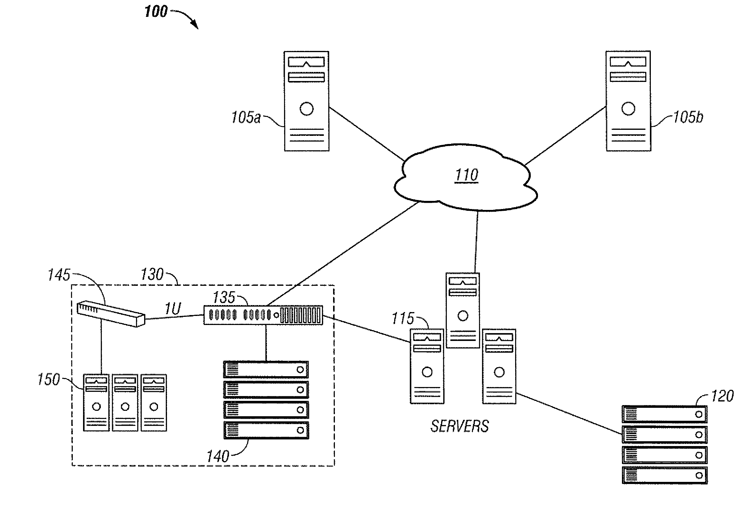 Methods and systems for space management in data de-duplication