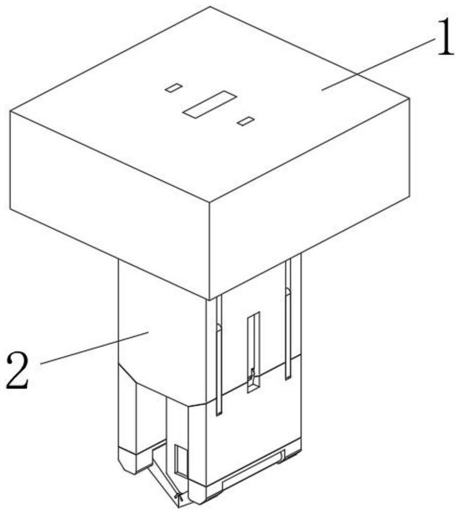 Foldable soil nutrient detector based on soil scraping